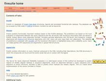 Tablet Screenshot of firedb.bioinfo.cnio.es