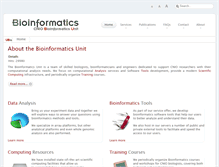 Tablet Screenshot of bioinfo.cnio.es
